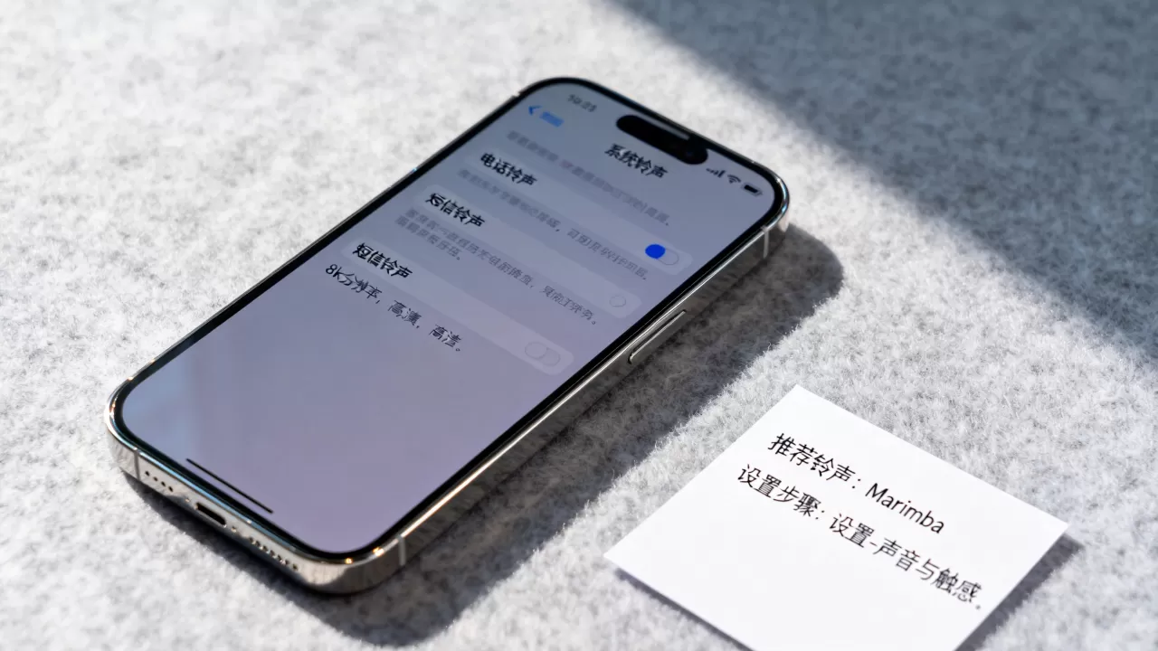 iphone哪个铃声好听，iphone系统铃声设置