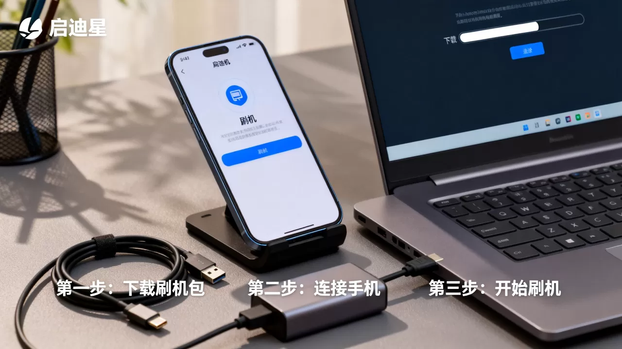 启迪星手机刷机教程，启迪星手机刷机教程