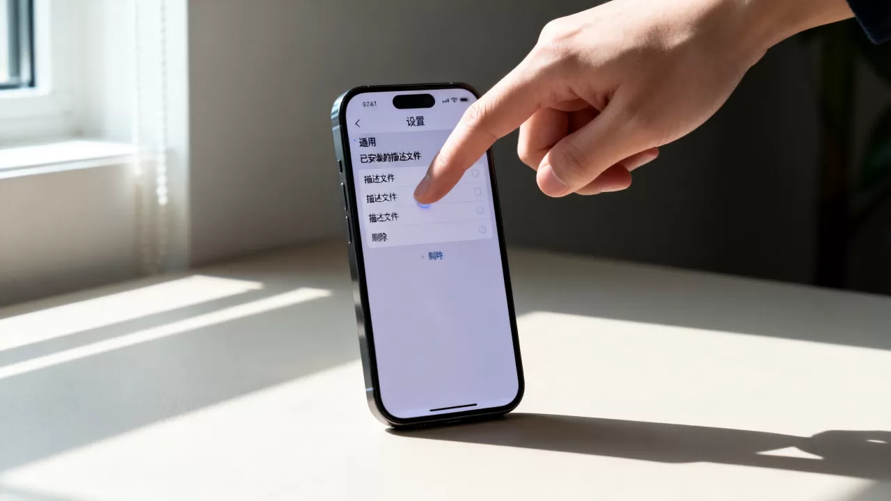 iPhone预置描述文件是什么，iPhone预置描述文件怎么删除