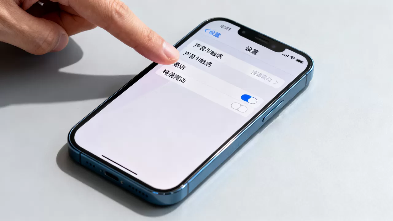 iphone通话接通震动怎么设置？iphone通话接通震动