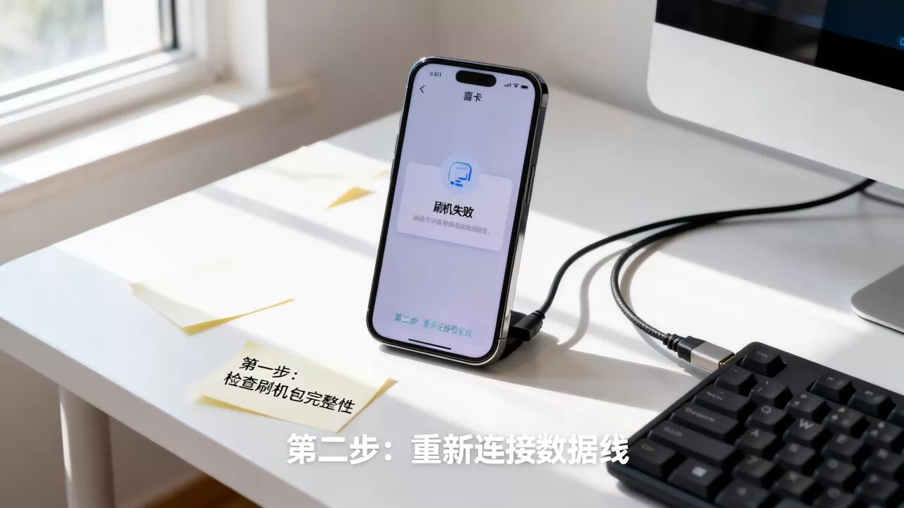 喜卡手机刷机失败怎么办，手机刷机教程