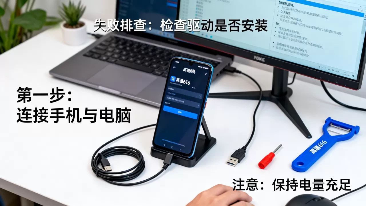 高通616刷机教程，高通616刷机失败怎么办