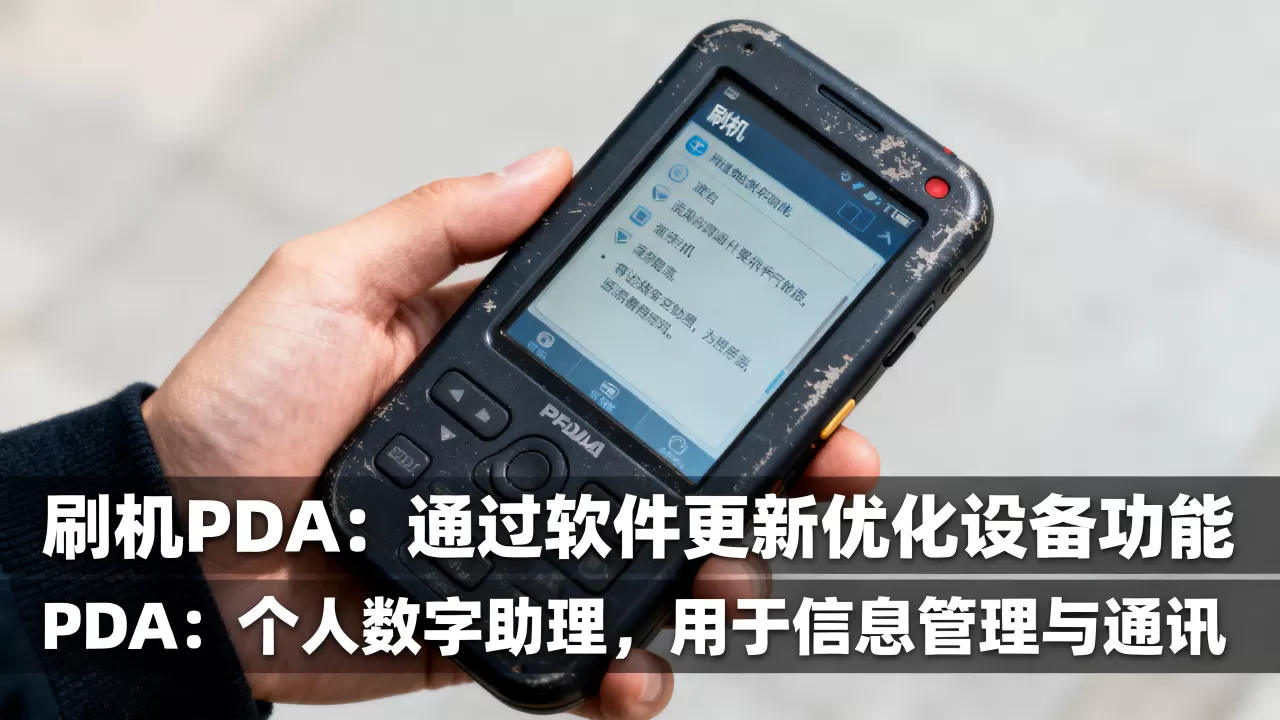 刷机PDA是什么，PDA是什么意思