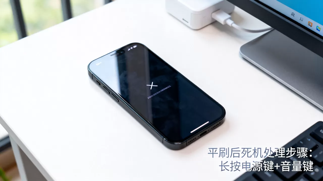 iphone平刷后手机死机怎么办，iphone平刷后