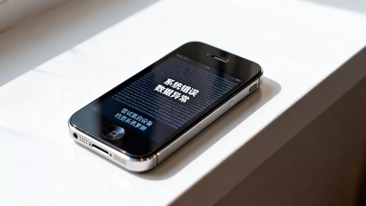 iphone4乱码怎么办，iphone4屏幕乱码