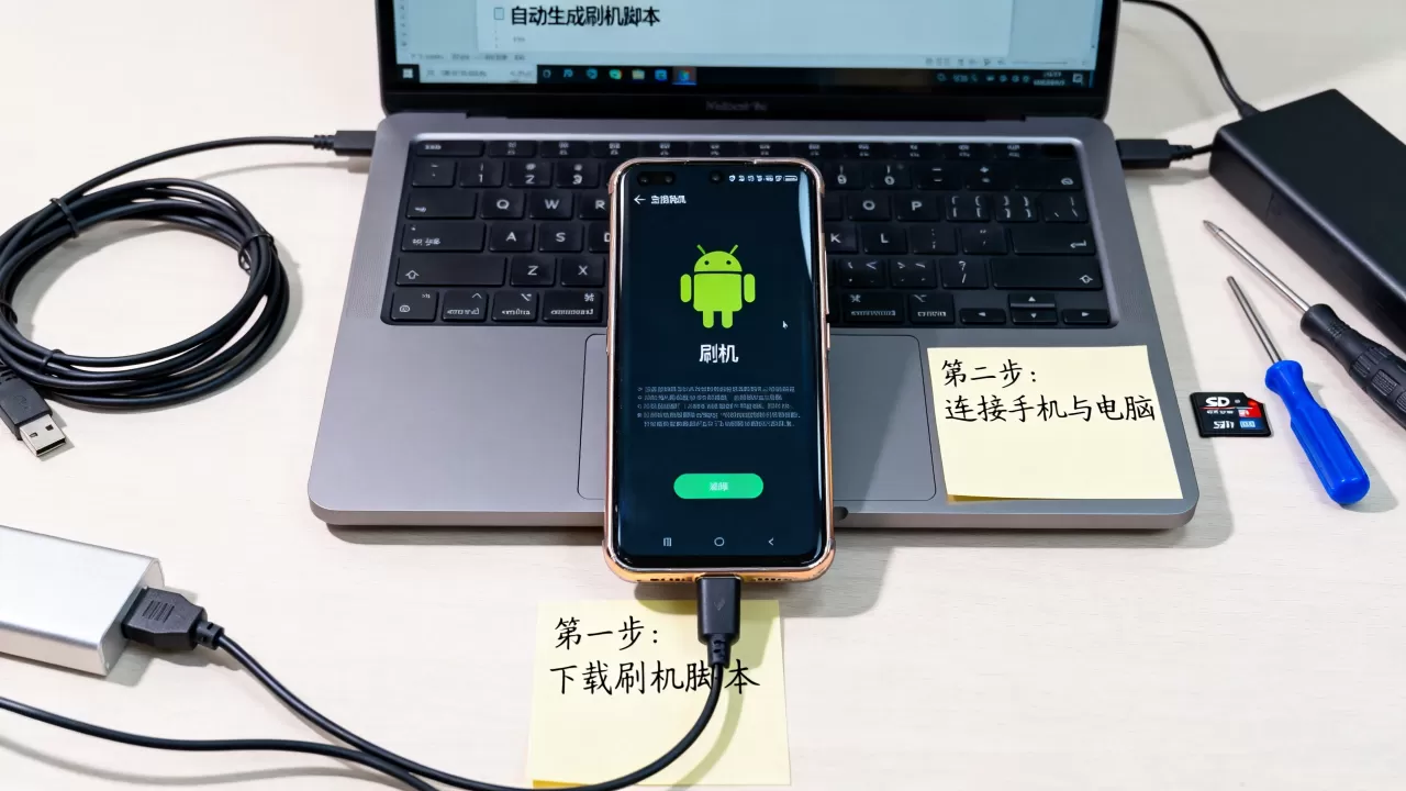 自动生成刷机脚本，一键刷机软件怎么用，安卓手机刷机教程