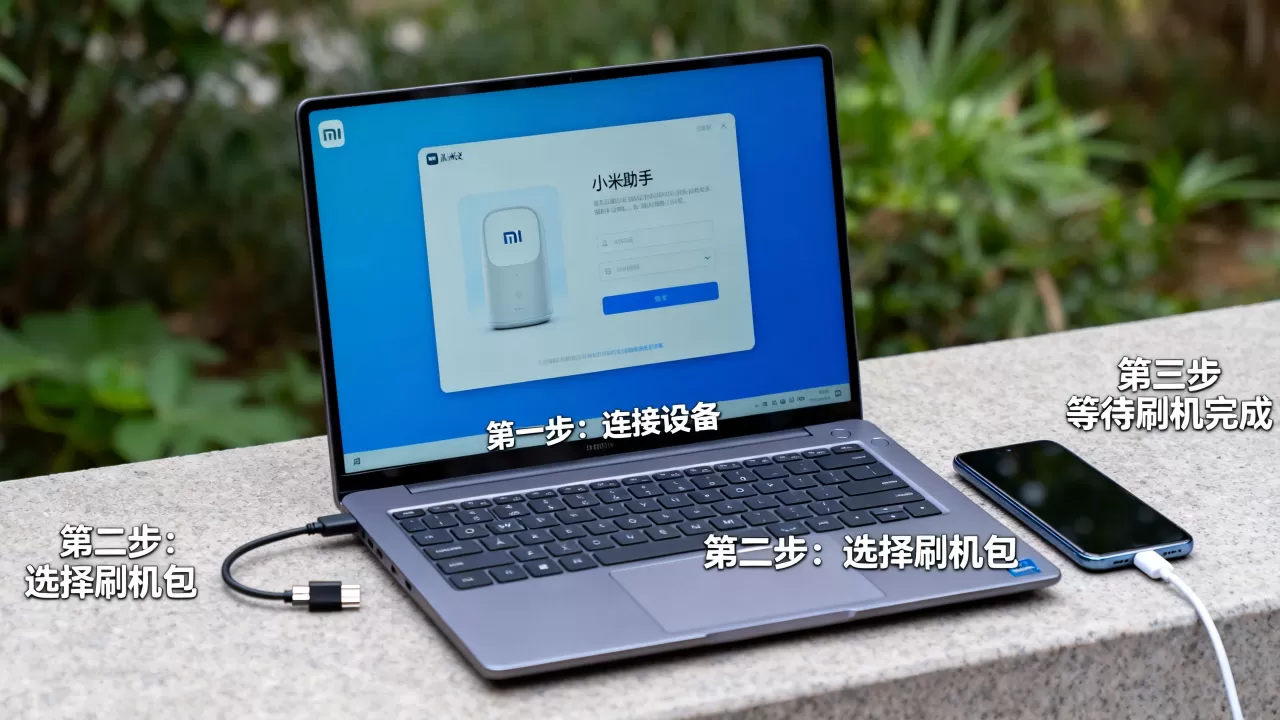 小米助手刷机卡住怎么办，小米助手刷机教程