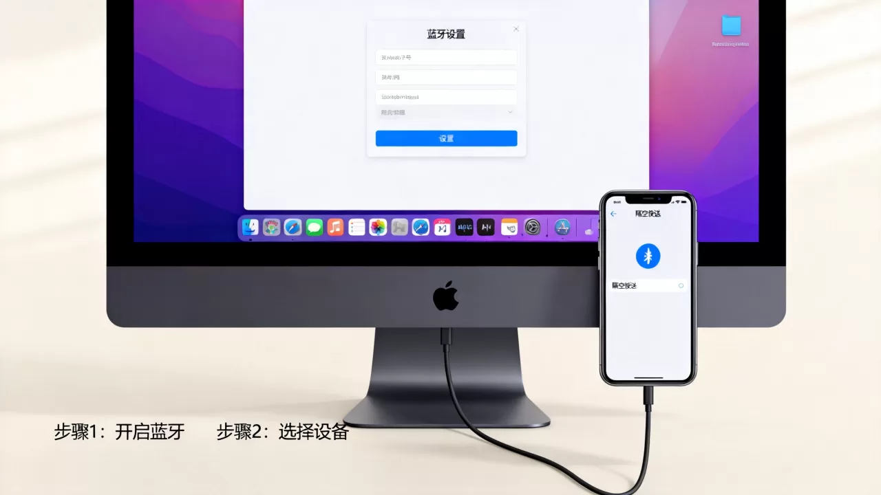 mac怎么连接iphone，mac与iphone互联