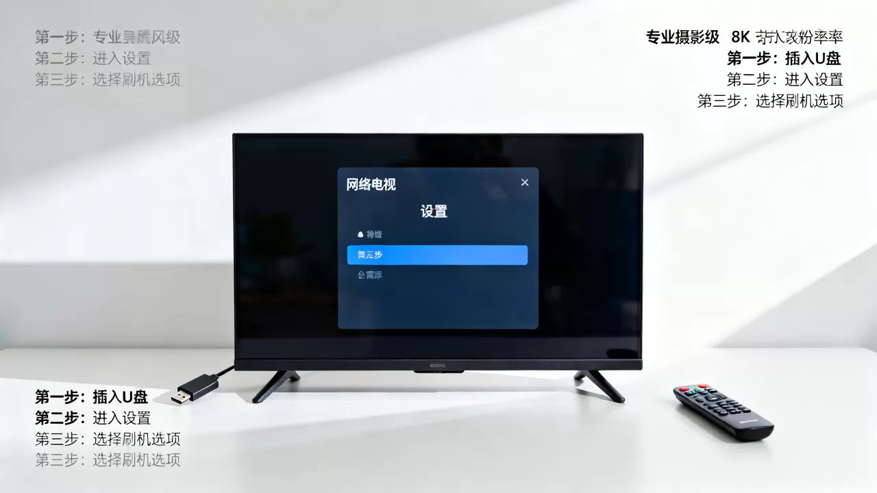网络电视如何刷机，电视刷机教程