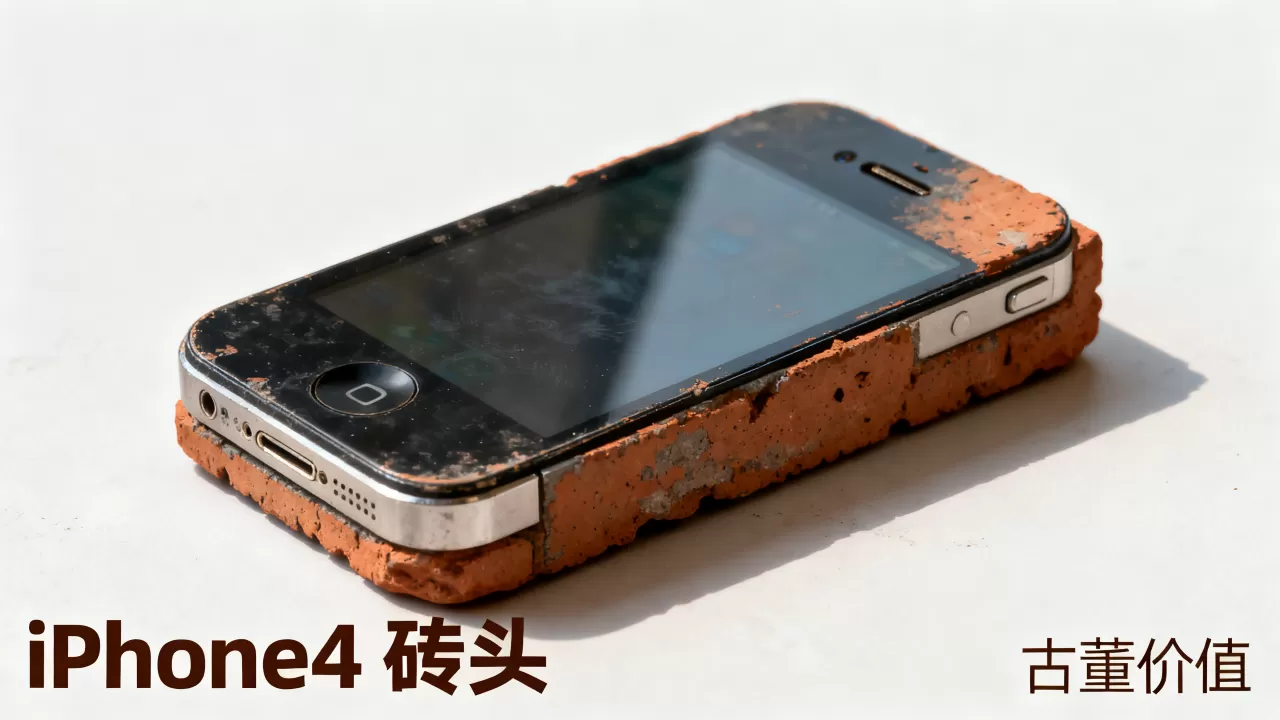 iphone4砖头是古董吗，iphone4砖头值多少钱