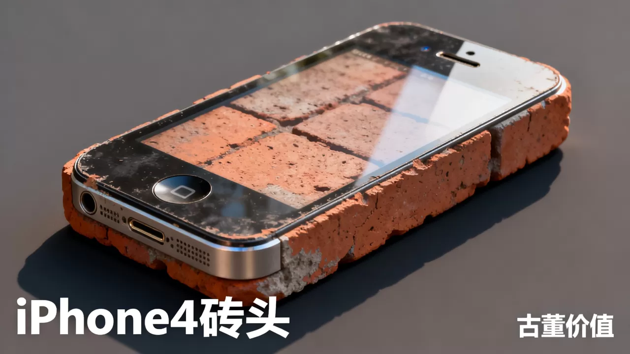 iphone4砖头是古董吗，iphone4砖头值多少钱
