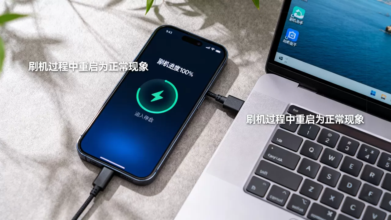 刷机过程手机重启正常吗，刷机重启