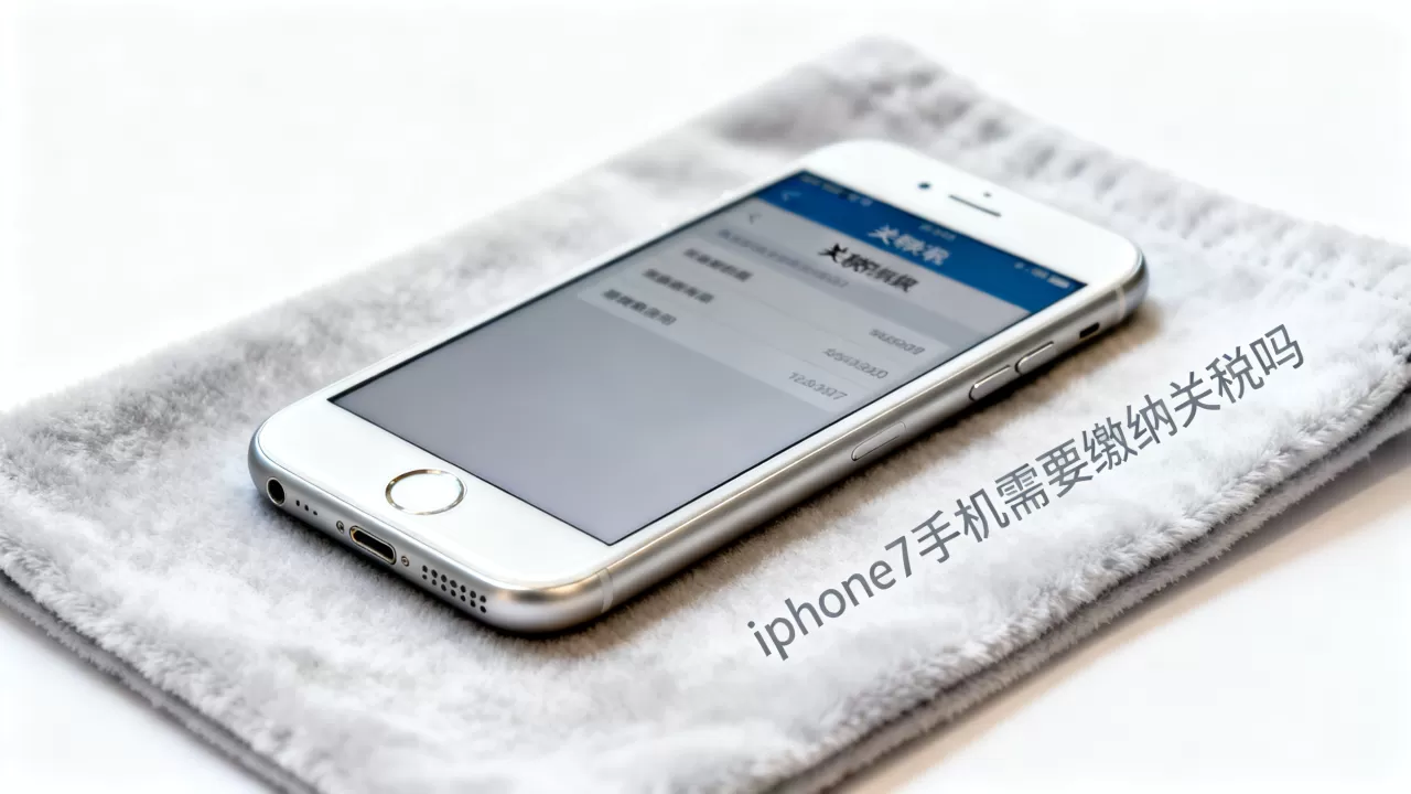 iphone7交税，iphone7手机需要缴纳关税吗