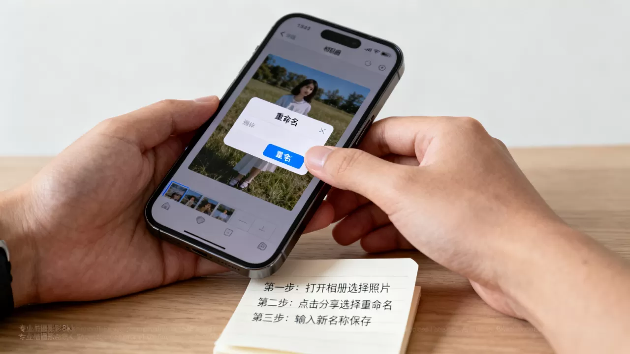 iphone照片名字怎么改，iphone照片重命名