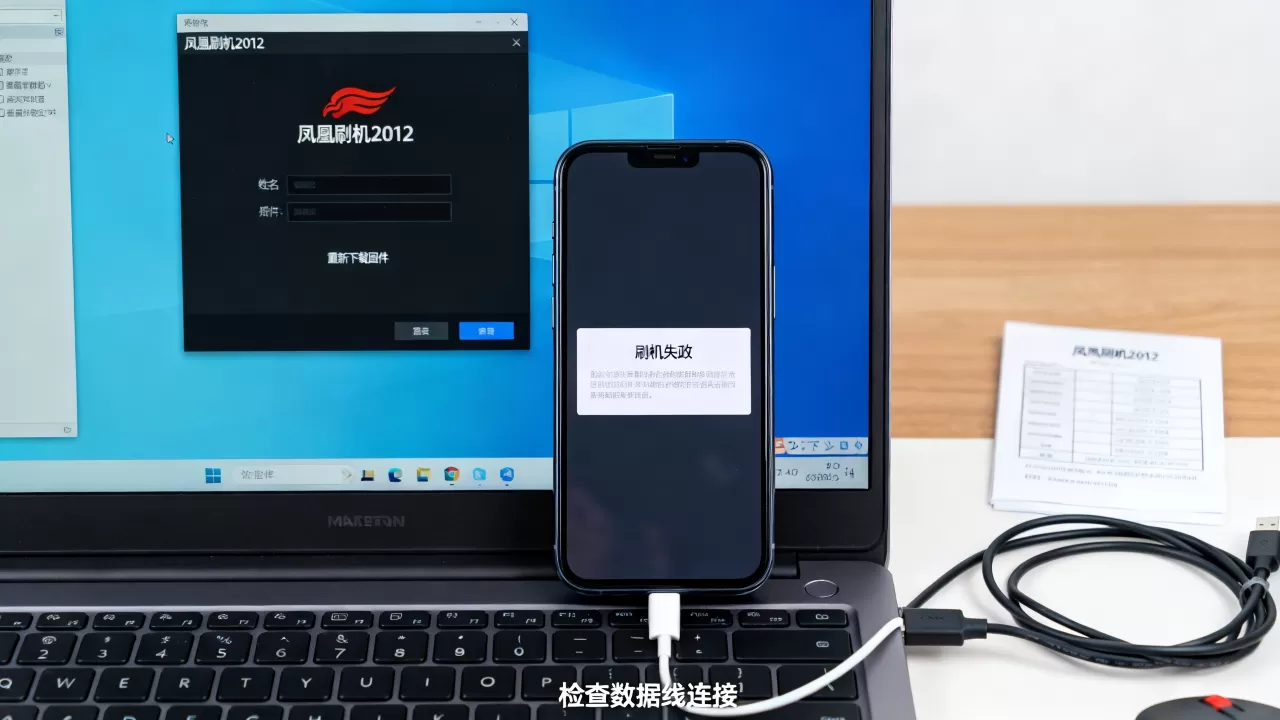 凤凰刷机2012教程，手机刷机失败怎么解决