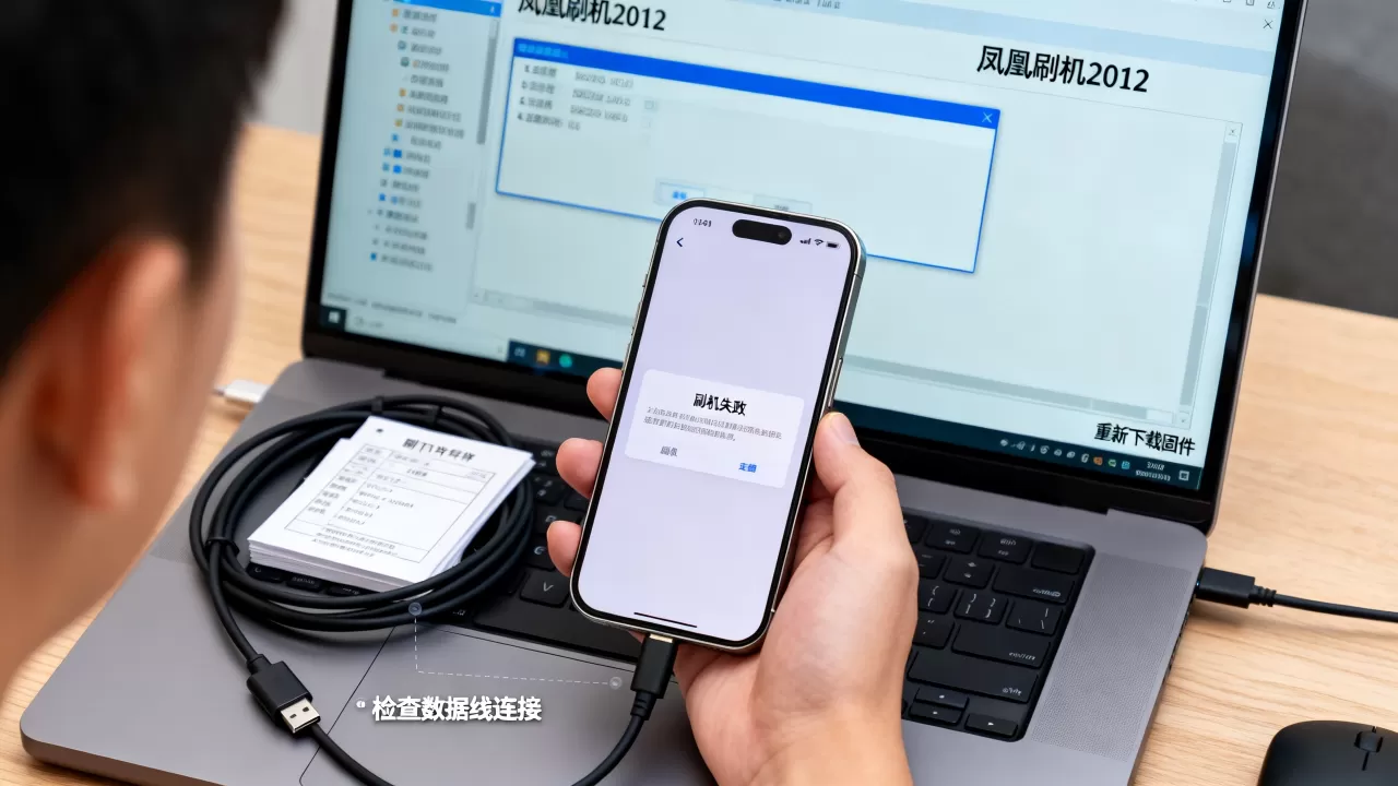 凤凰刷机2012教程，手机刷机失败怎么解决