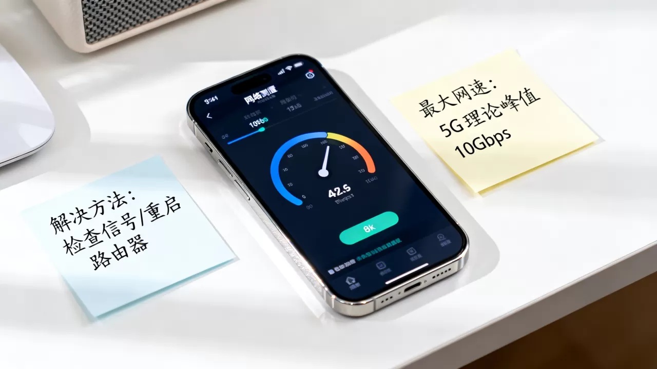iPhone最大网速是多少？iPhone网速慢怎么办