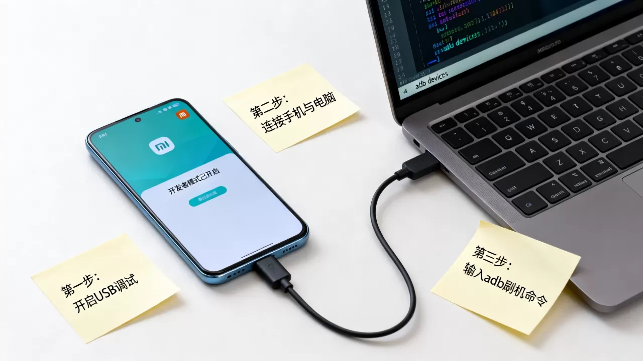 小米adb刷机命令怎么操作，小米手机刷机教程