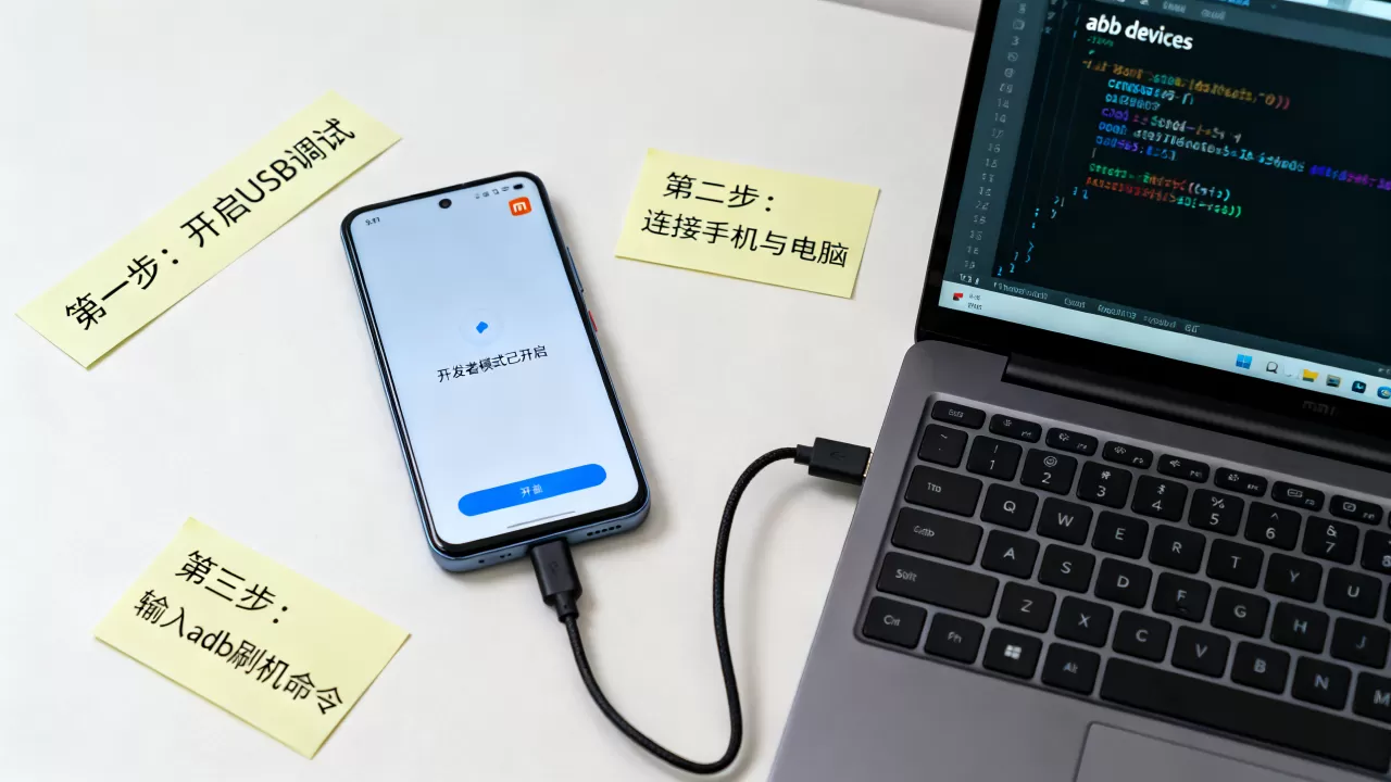 小米adb刷机命令怎么操作，小米手机刷机教程