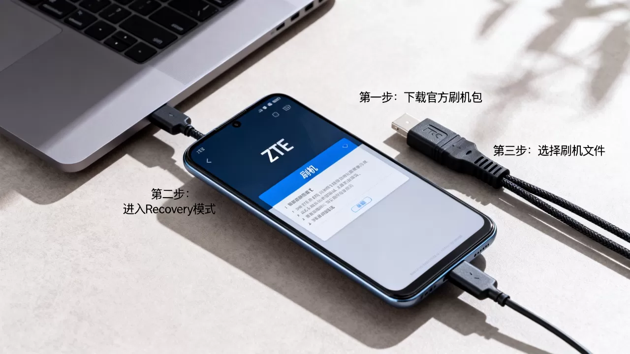 中兴刷机卡在界面怎么办，中兴手机刷机教程