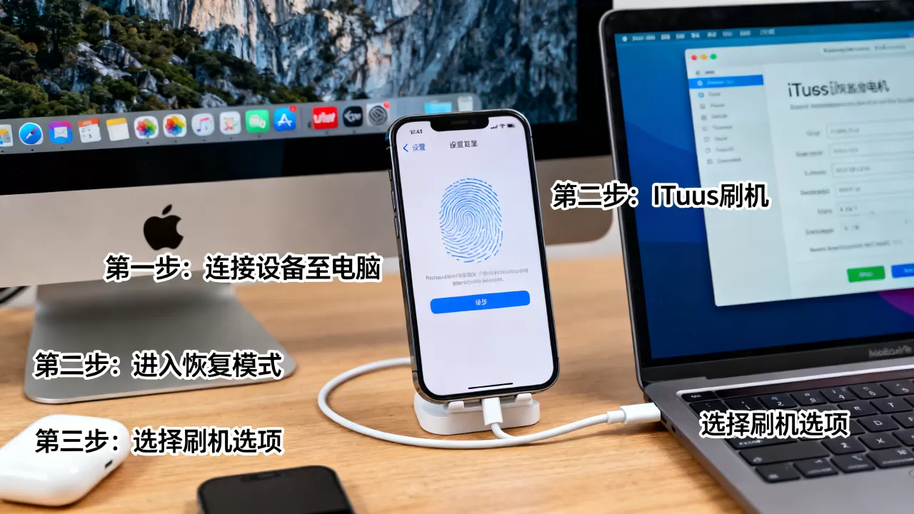 苹果指纹失灵怎么恢复？刷机破解苹果指纹教程