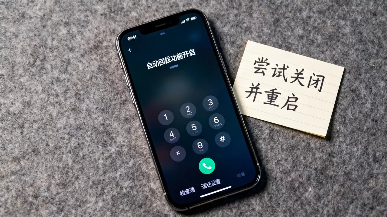 iphone自动回拨怎么回事，iphone自动回拨怎么解决