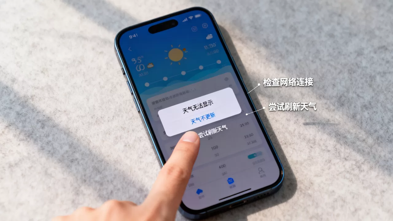 iphone天气无法显示怎么办，iphone天气不更新