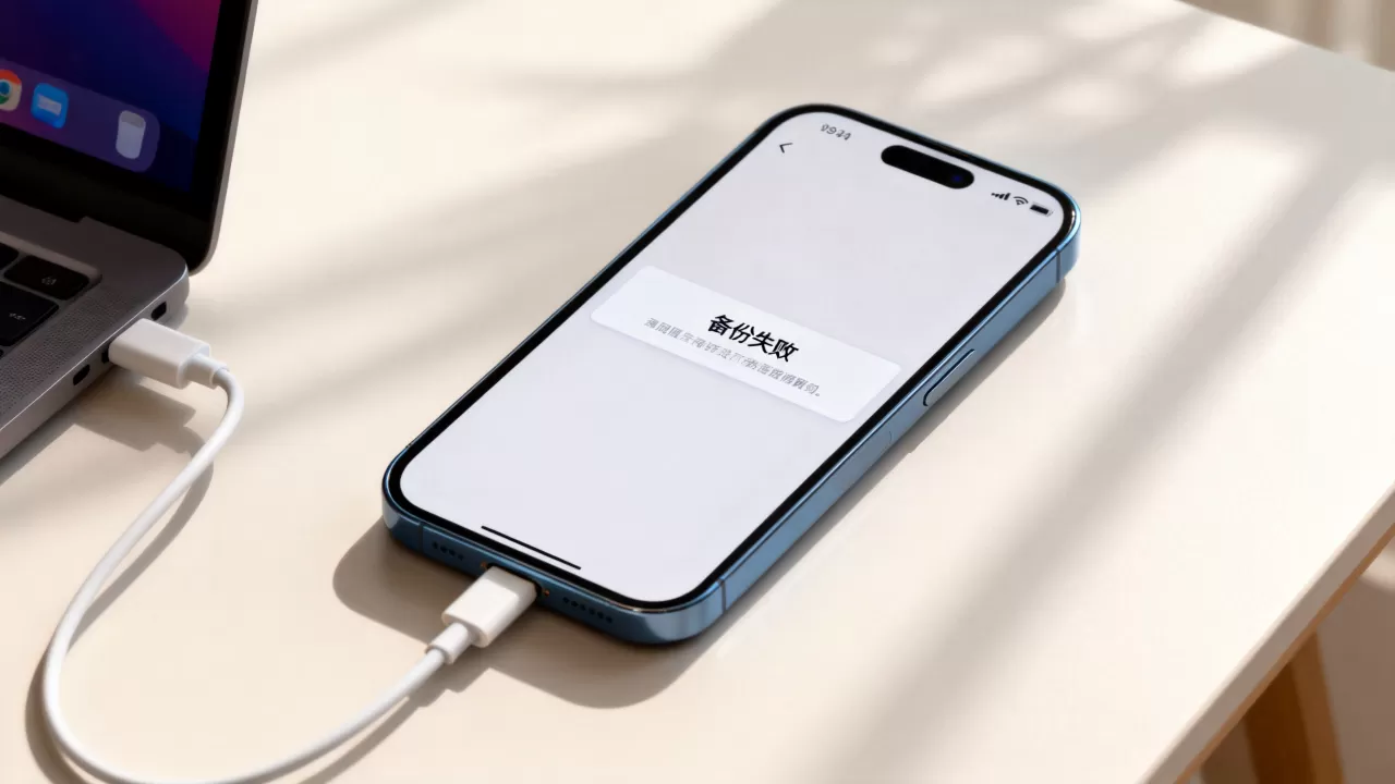 iphone 显示备份失败怎么办，iphone 备份失败
