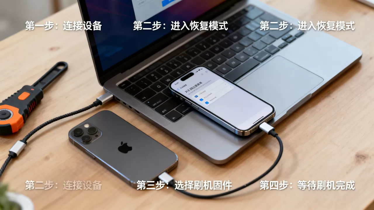 如何强制刷机苹果，苹果强制刷机教程