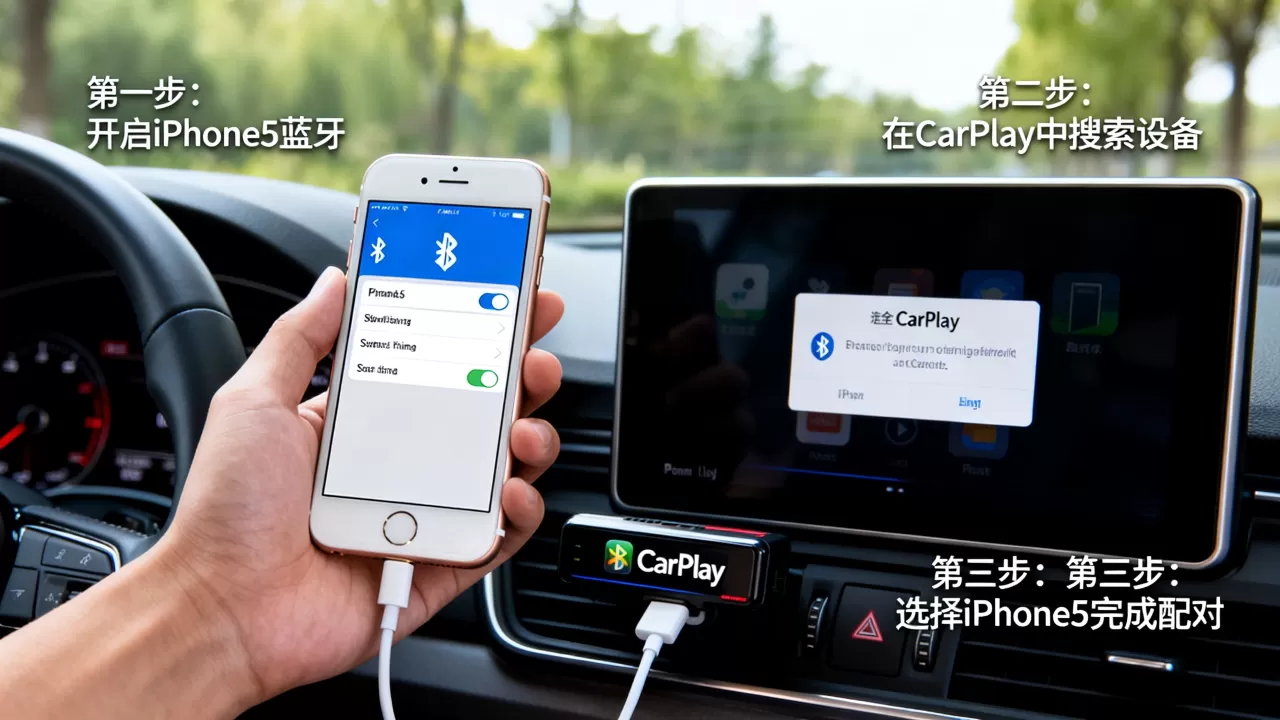 CarPlay能用iPhone5吗，CarPlay怎么连接