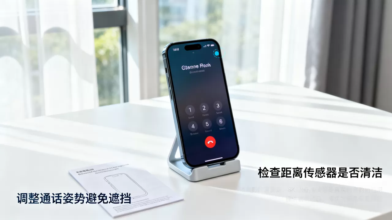 iphone通话熄屏怎么解决，iphone通话自动熄屏