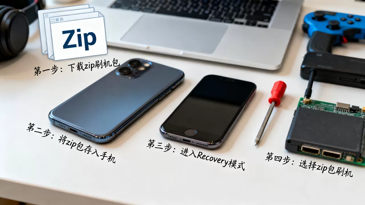 zip格式怎么刷机，zip格式刷机教程