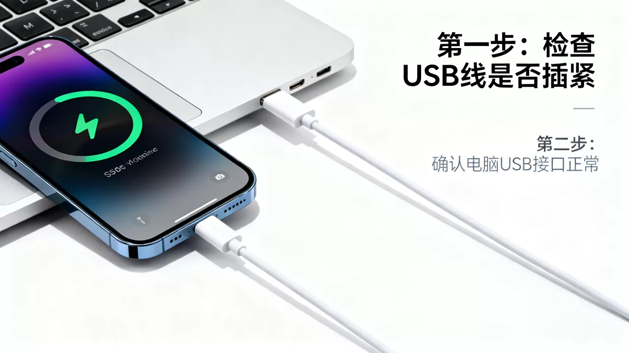 iphone usb怎么打开，iPhone连接电脑没反应怎么办