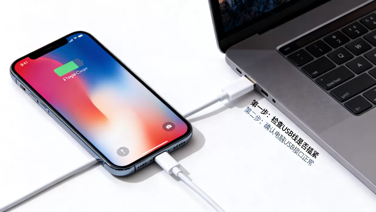 iphone usb怎么打开，iPhone连接电脑没反应怎么办