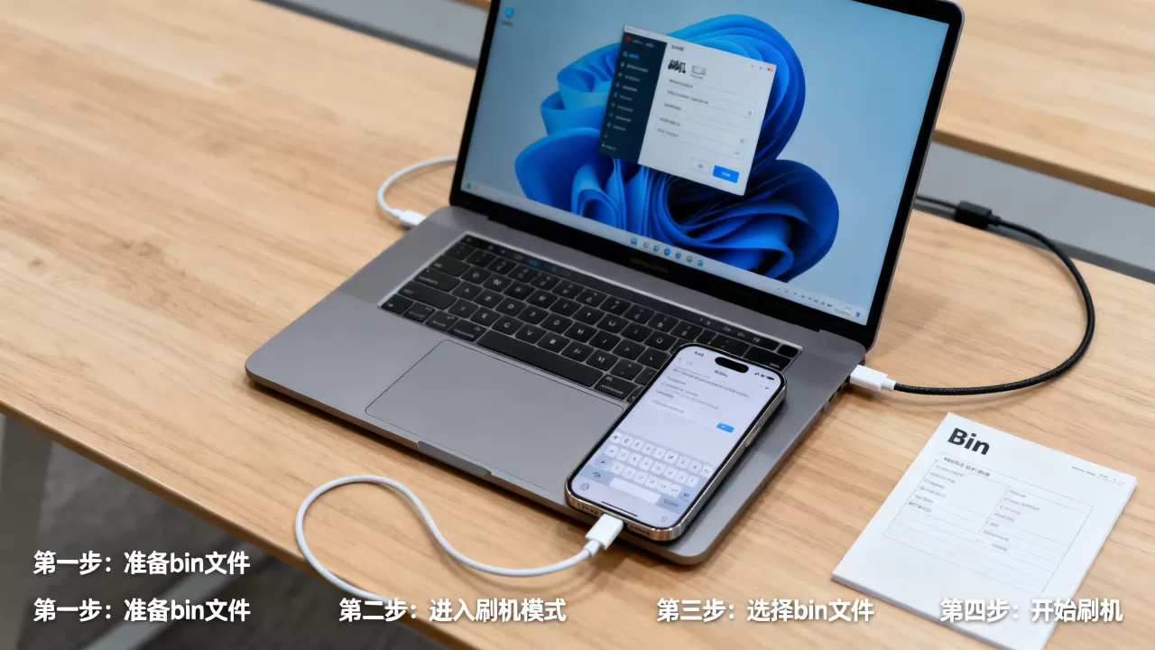 bin格式怎么刷机，bin文件刷机教程