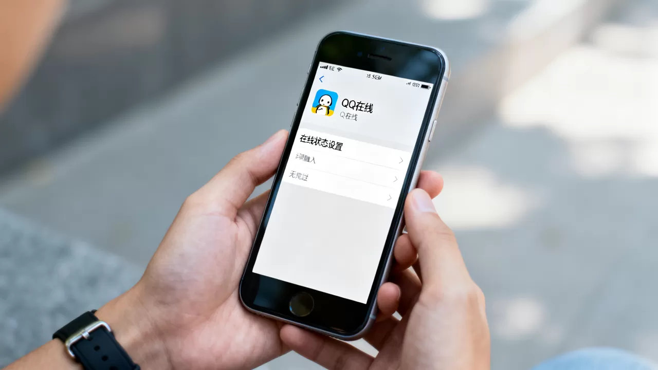 QQ iPhone SE在线状态怎么看，iPhone SE怎么让QQ显示在线