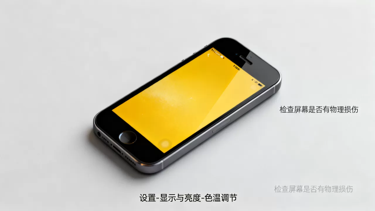iphone se黄屏门怎么解决，iphone se黄屏