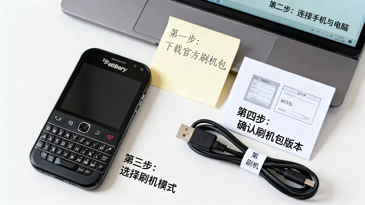 黑莓官方刷机包怎么刷？黑莓手机刷机教程