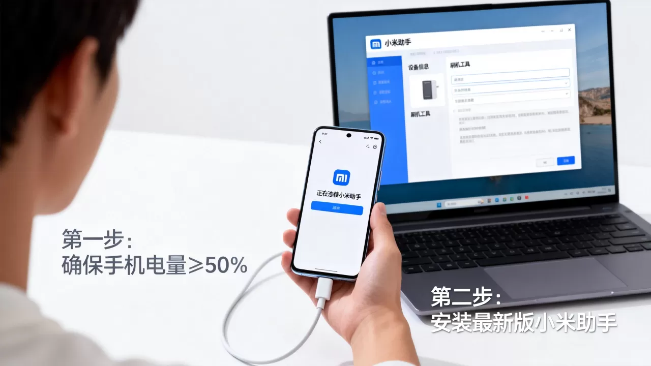 小米助手刷不了机怎么办，小米手机刷机教程