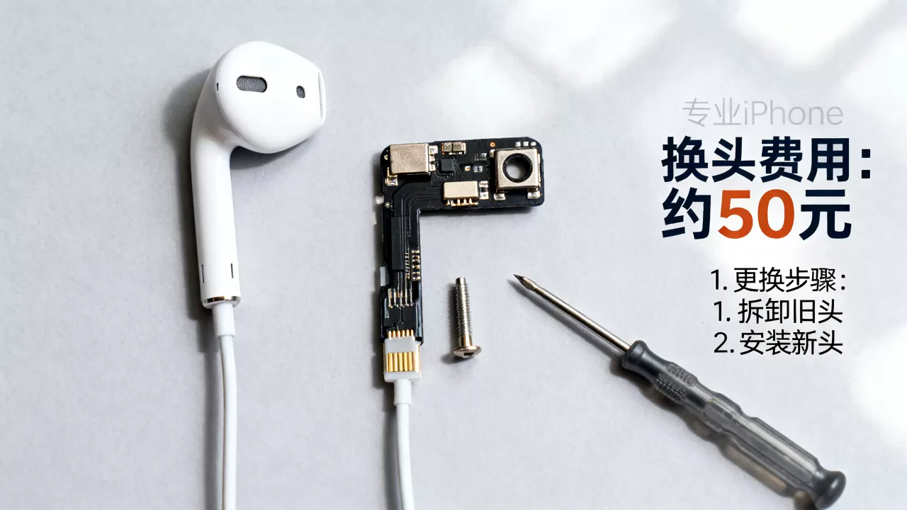 iphone耳机换头多少钱，iphone耳机换头