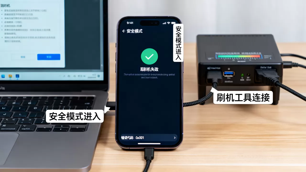 安全模式下刷机失败怎么办，安全模式下刷机
