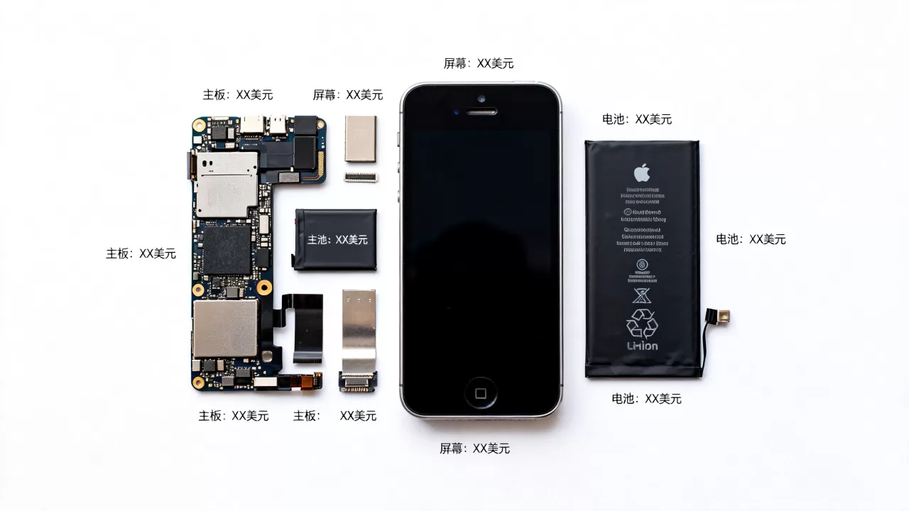 iPhone5成本多少？苹果iPhone5手机成本构成