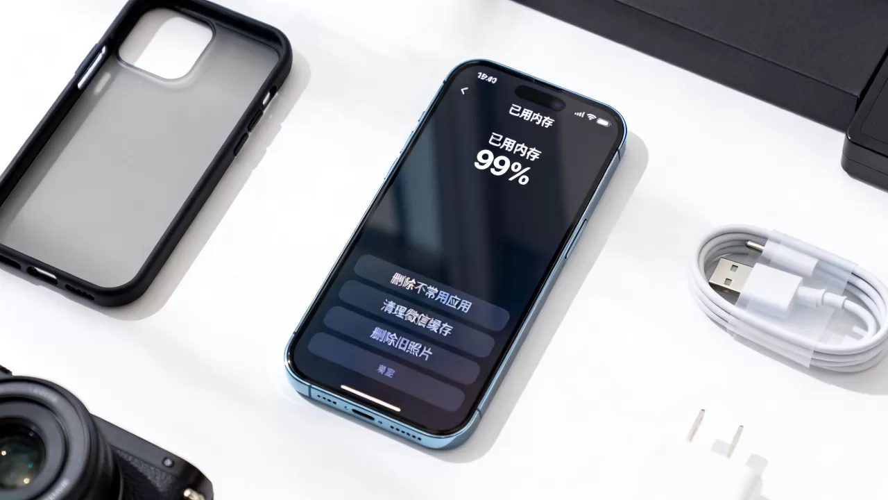 iphone已用内存99怎么办，iphone内存不足清理方法