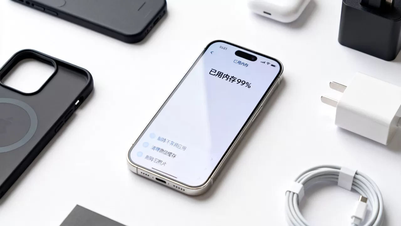 iphone已用内存99怎么办，iphone内存不足清理方法