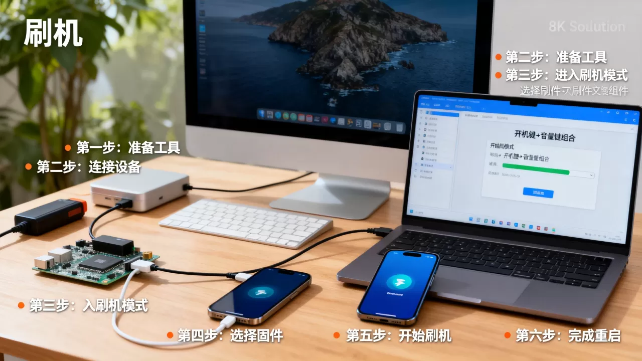 电脑刷机步骤图解，电脑刷机教程详细步骤