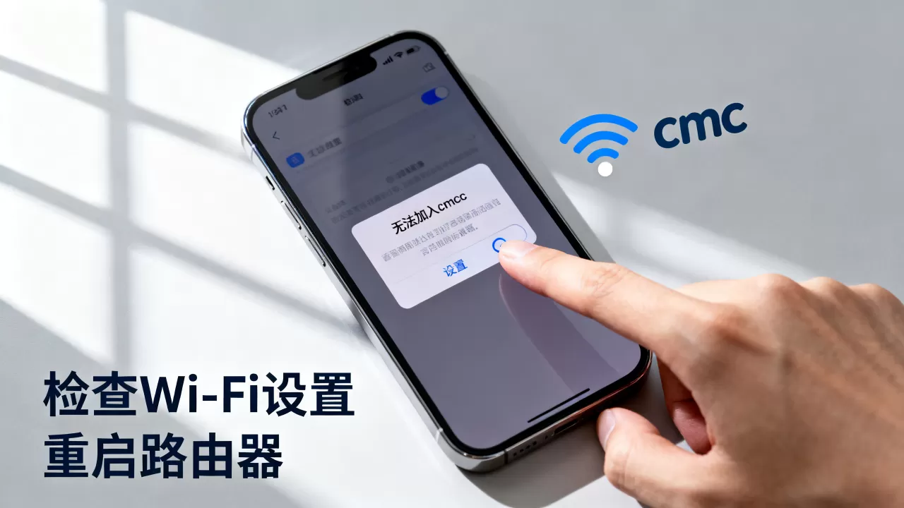 iphone无法加入cmcc怎么办，iphone连不上cmcc