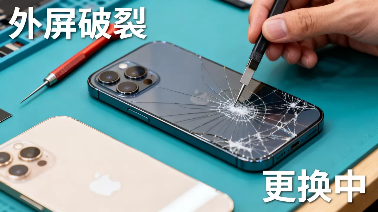 iphone外屏破裂能修吗，iphone换外屏多少钱