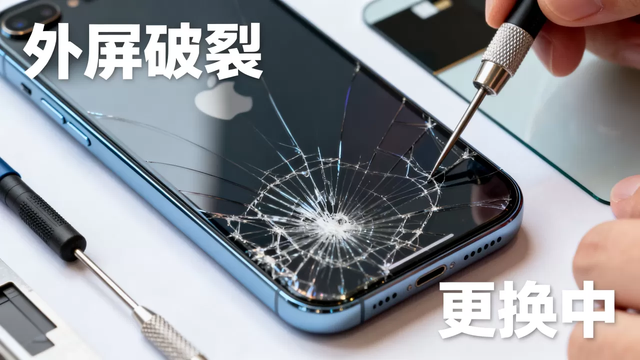 iphone外屏破裂能修吗，iphone换外屏多少钱