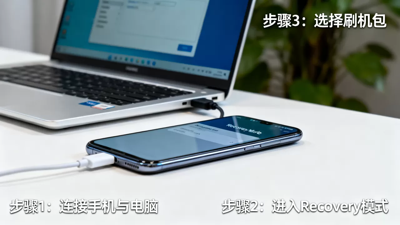 华为刷机步骤图解，华为手机刷机教程详细步骤