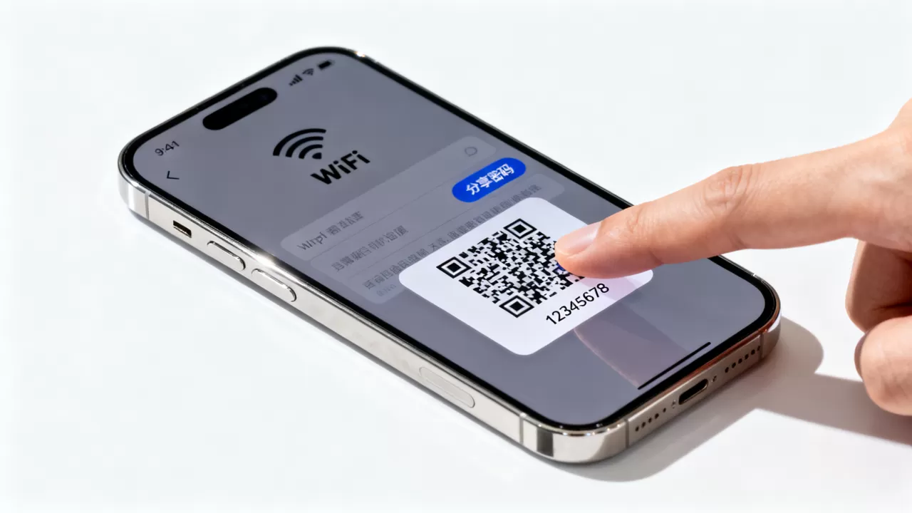 iphone怎么分享wifi密码，iphone wifi密码分享